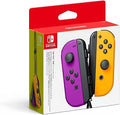 SWITCH JOY-CON COPPIA CONTROLLER VIOLA NEON / ARANCIONE NEON