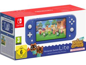 SWITCH LITE CONSOLE ANIMAL CROSSING YELLOW